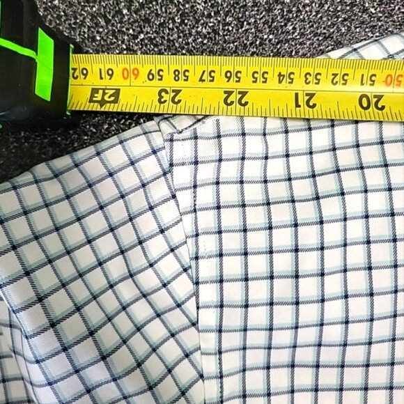 Duluth Trading Co. Men's Shirt Size 3XL Short Sleeve Button Down Collar Checked - Picture 6 of 8